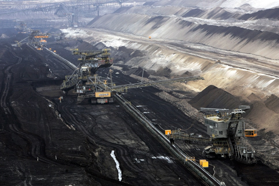 industrie des mines de charbon