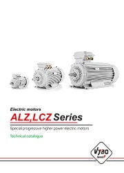 catalogue for progressive electric motors ALZ, LCZ